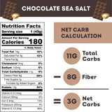 Keto Plant Protein Bar - Chocolate Sea Salt