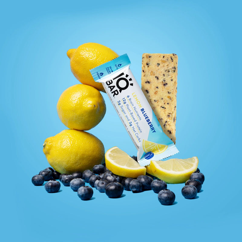 Keto Plant Protein Bar - Lemon Blueberry