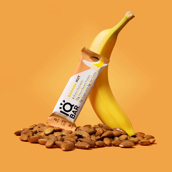 純素生酮蛋白棒 - 香蕉堅果口味