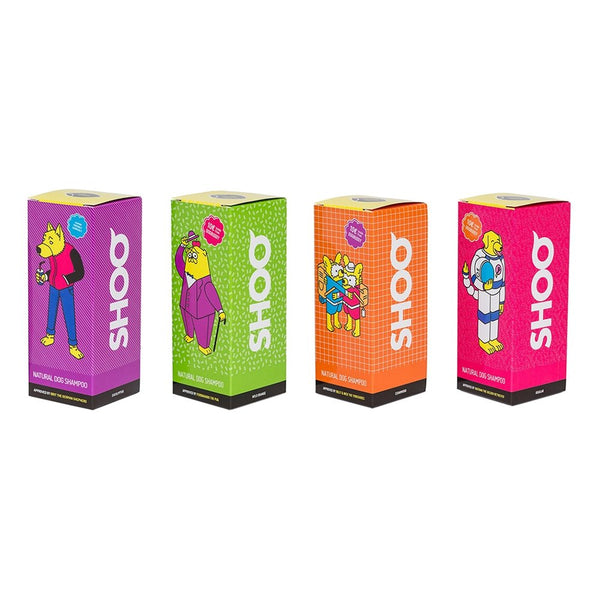 SHOO Natural Dog Shampoo Set - Vegan Concept