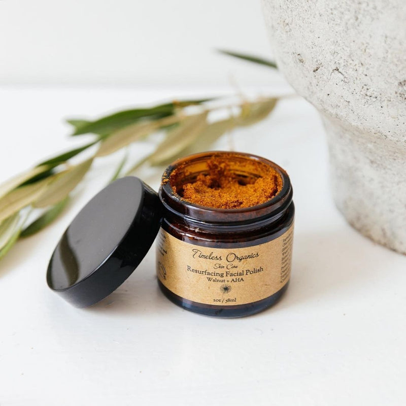 Timeless Resurfacing Facial Polish - Walnut + AHA