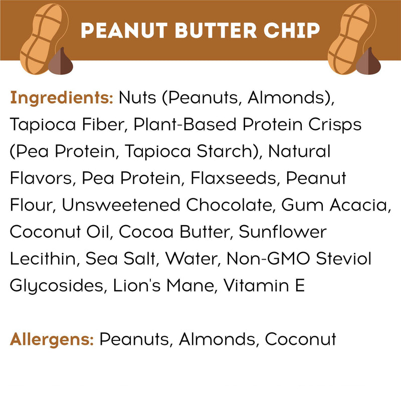 Keto Plant Protein Bar - Peanut Butter Chip