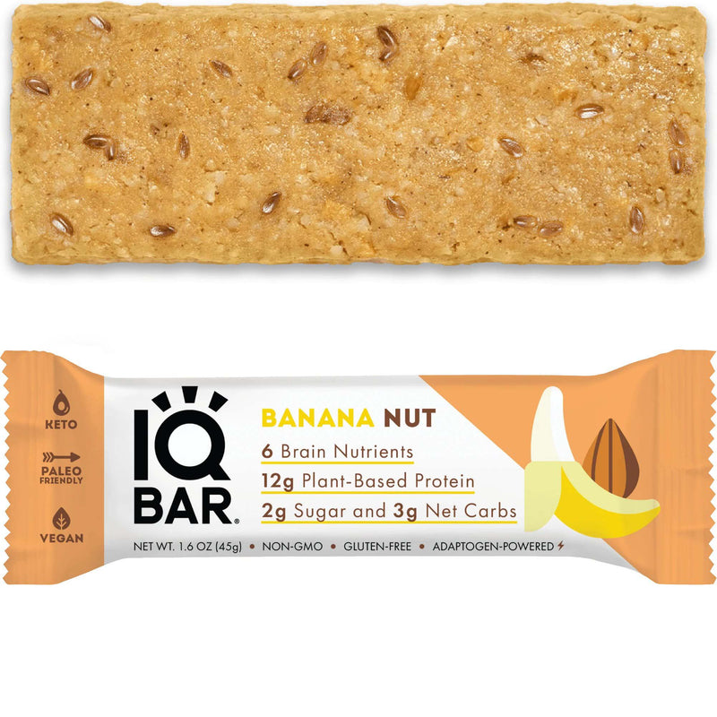 Keto Plant Protein Bar - Banana Nut