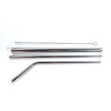 Premium Grade 316 Stainless Steel Straw Set - Vegan Concept