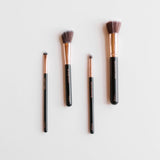 Wanderlust Travel Makeup Brush Set - Vegan Concept