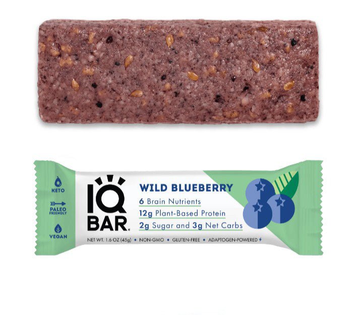 Keto Plant Protein Bar - Wild Blueberry