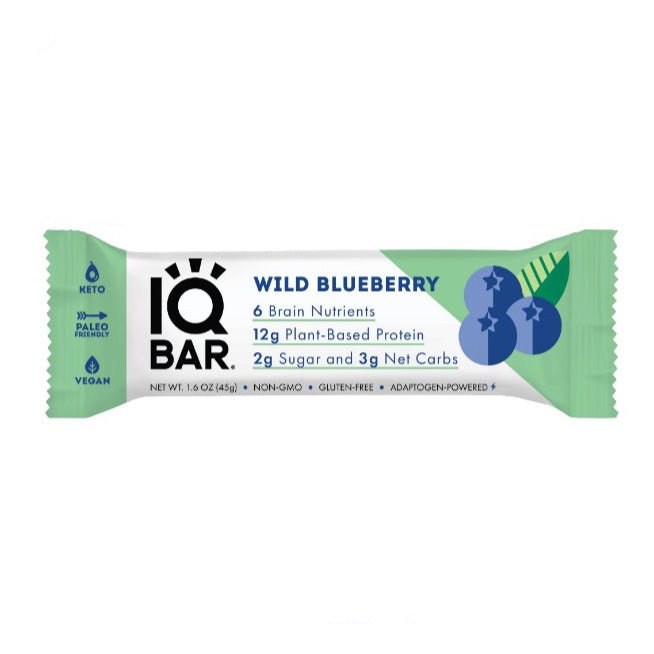 純素生酮蛋白棒 - 野生藍莓口味