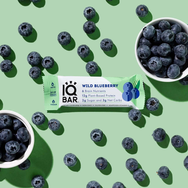 Keto Plant Protein Bar - Wild Blueberry