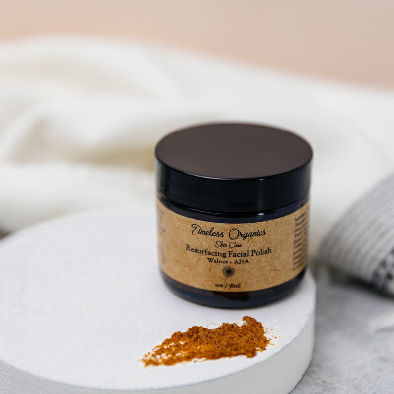 Timeless Resurfacing Facial Polish - Walnut + AHA